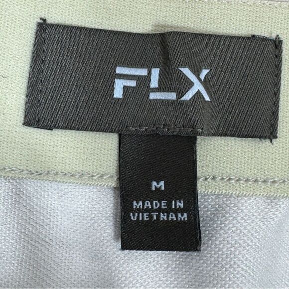 FLX Tie Dye Knit Leisure Shorts Sage Mint Green Medium - Picture 8 of 11